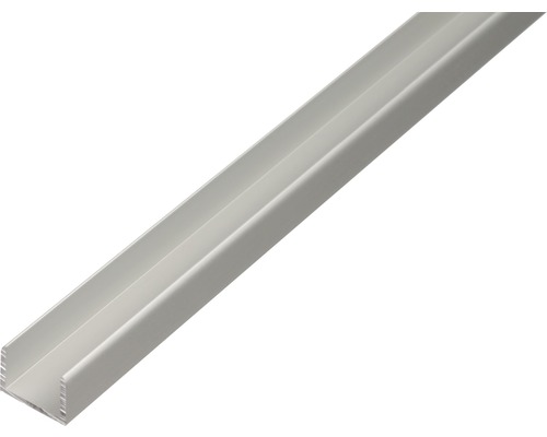 U-Profil Aluminium 22,5x22x1,8 mm, 2 m