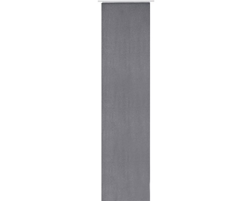 Flächenvorhang Lino 17 anthrazit 60x245 cm