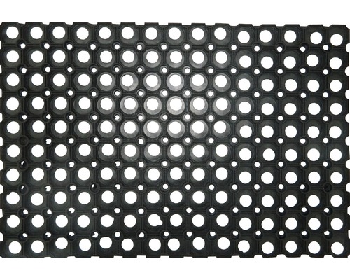 Gummiwabenmatte schwarz 100x150 cm
