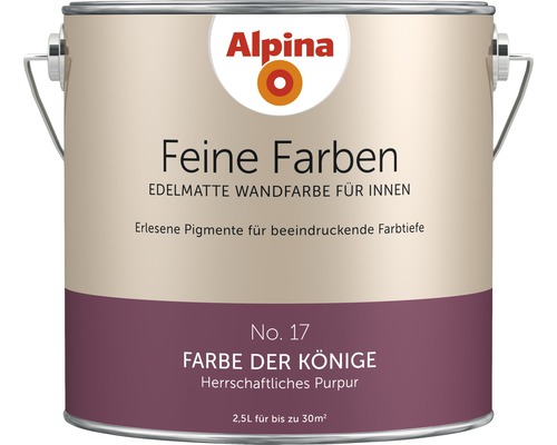 Alpina Feine Farben konservierungsmittelfrei Farbe der Könige 2,5 L