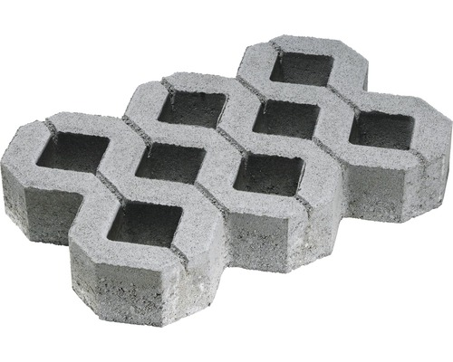 Rasengitterstein Beton grau 60x40x8cm (Online nur palettenweise Abnahme möglich)