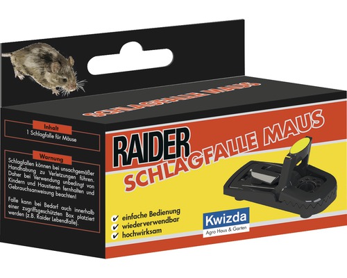 Maus-Schlagfalle Raider, 1 Stk-0