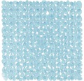 Duscheinlage Spirella Riverstone 54x54 cm blau klar
