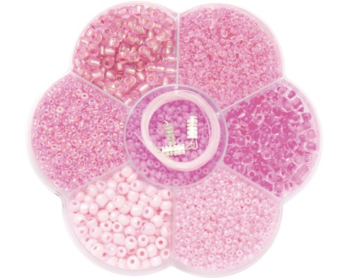 Perlenmix rosa-0