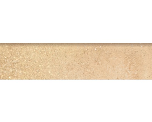 Steinzeug Sockelfliese Rustic 8,0x33,15 cm creme