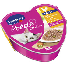Katzenfutter nass VITAKRAFT Poésie Huhn und Gartengemüse 85 g-thumb-0