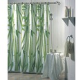 Duschvorhang Bambus mit Anti-Schimmel-Effekt 180x200 cm weiß grün