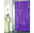Duschvorhang punktiert 180x200 cm klar violett