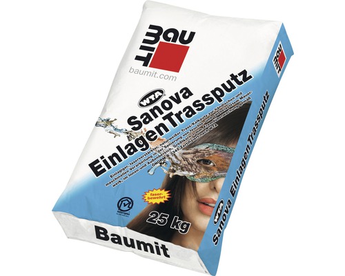 Baumit Sanova Einlagen-Trassputz 25kg