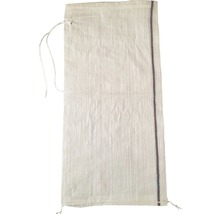 Sandsack/Gewebesack mit Bindeband PP-Kunststoff weiss 60 x 30 cm-thumb-0