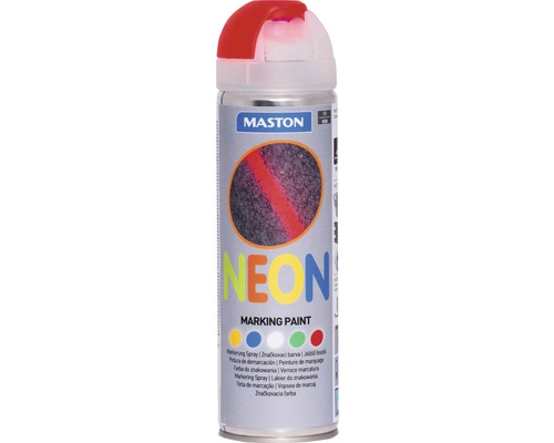 Markierung Spray NEON Maston rot 500 ml-0