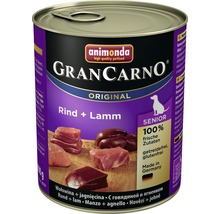 Hundefutter nass ANIMONDA Gran Carno Original Senior Rind und Lamm 800 g-thumb-0