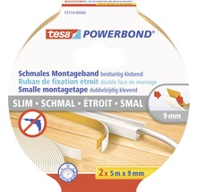 Montageband Tesa Powerbond schmal 9 mm x 5 m-thumb-0