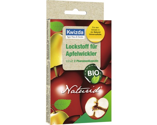 Bio Apfelwickler-Lockstoff für Universalfalle Naturid, 2 Stk