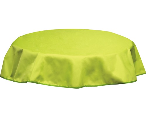 Tischdecke Ø 160 cm Polyester rund grün-0