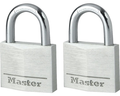 Vorhängeschlösser Master Lock 9140EURT 40 mm 2 er Pack