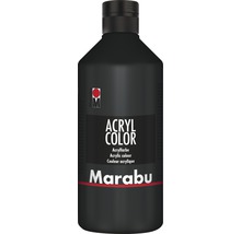 Marabu Künstler- Acrylfarbe Acryl Color 073 schwarz 500 ml-thumb-10