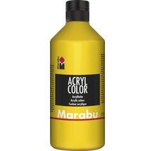 Marabu Künstler- Acrylfarbe Acryl Color 019 gelb 500 ml-thumb-10